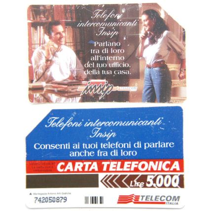 Italy Phone Card - Telefoni Intercomunicanti Insip