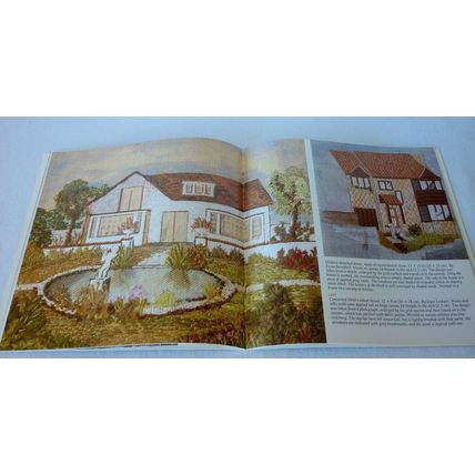 Embroidered Houses and Gardens Book Kit Pyman The Craft Library 1987