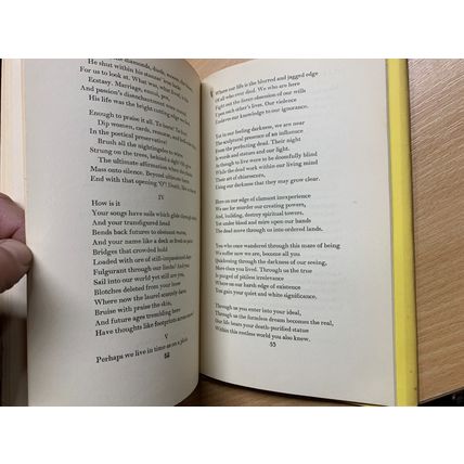 1949 1ST EDITION STEPHEN SPENDER "THE EDGE OF BEING" POETRY HARDBACK BOOK (P3)