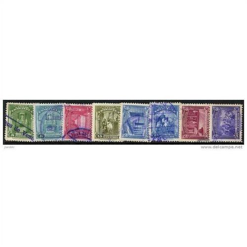 1940/1948 8 different values - #16 fine used (o)