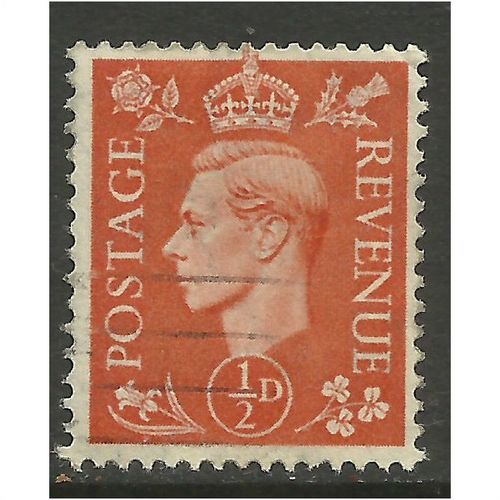 GB 1951 KGV1 1/2d Pale Orange SG 503.(T447 )