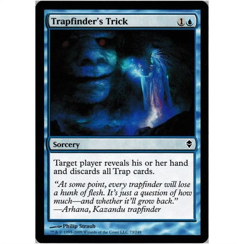 Magic the Gathering - Zendikar - #73/249 - Trapfinder's Trick