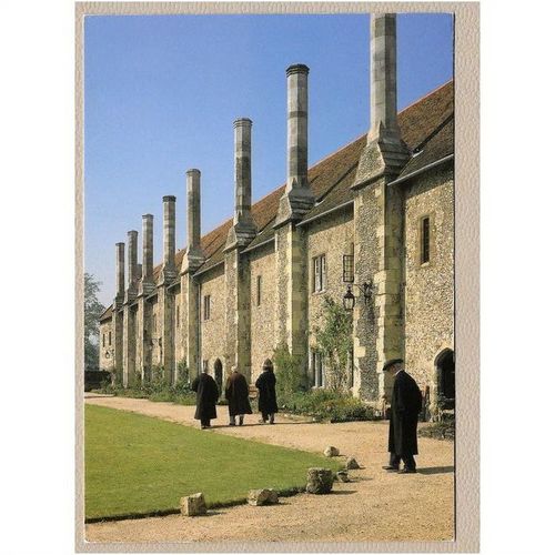 Hampshire Winchester postcard, Hospital of St Cross SCH4