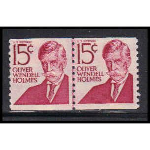 1305E 15c Oliver Holmes Fine MNH CLP QA0093