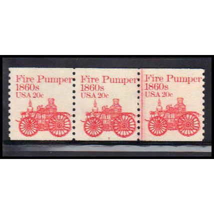 1908 20c Fire Pumper Fine MNH Dry Gum PNC 7/3 PA2470