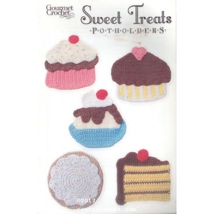 Gourmet Crochet Sweet Treats Potholders CG38107
