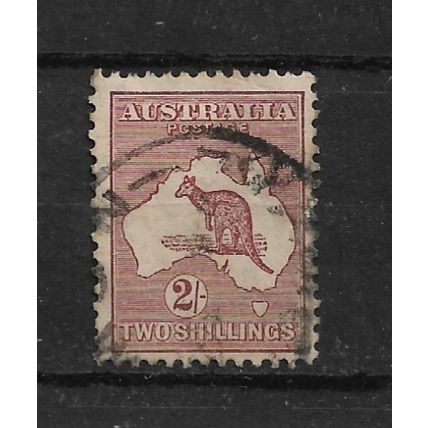 Australia.SG134 2s Maroon.Fine Used.Dec21
