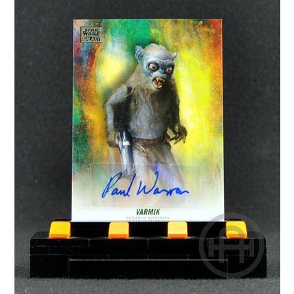 Topps Star Wars Galaxy 2018 – Autograph – Paul Warren