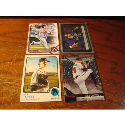 2020-2022, 24-Baseball Cards, BRAVES, w/rc's, Stars, Inserts, Freeman/Contre, ++