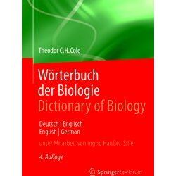 Worterbuch Der Biologie/Dictionary Of Biology