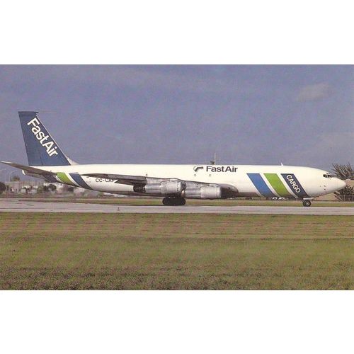 Fastair Cargo Boeing B707 331C Aircraft Postcard (A24963)