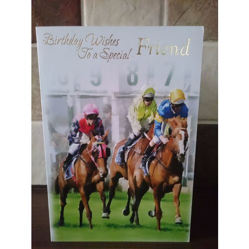 friend birthday card - To a special Friend - 02
