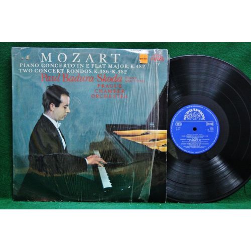 Paul Badura-Skoda - Mozart: Piano Concerto in E Flat/Rondos - 1 10 1044 - EX+