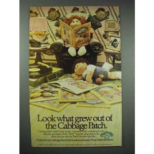 1985 Parker Brothers Cabbage Patch Kids Ad