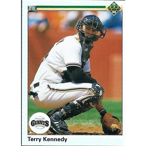 1990 Upper Deck San Francisco Giants Terry Kennedy 397
