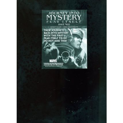 THE MIGHTY THOR Marvel April 2011 PROMO POSTCARD Journey into Mystery NM