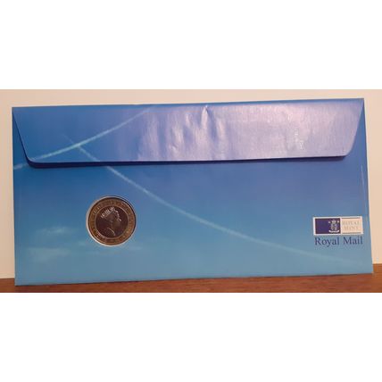 1997 PNC Limited Edition UK £2 Coin & Stamp Cover - Military Aircraft Aeroplanes