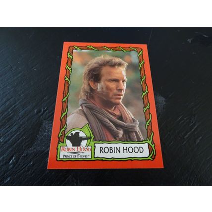 1991 Topps Robin Hood Prince of Thieves Card # 02 Robin Hood Near Mint (7)