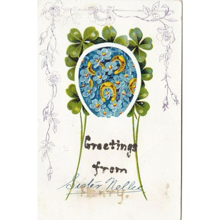 Canada Greetings card vintage Postcard posted VGC