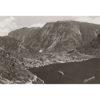 Vadheim Norway Real Photo Old Postcard