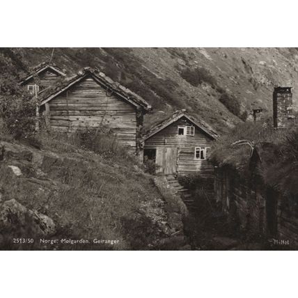 Norway Molgarden Geiranger Postcard