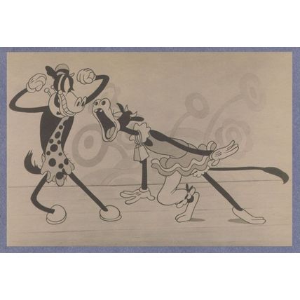 Orphans Benefit Goofy Walt Disney 1934 Cartoon Still Postcard