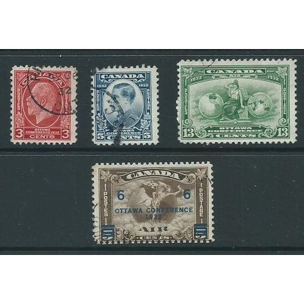 canada george v ottowa conference set fu sg315 sg315/18