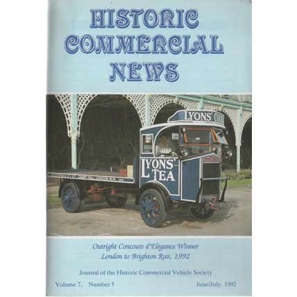 Historic Commercial News, Volume 7 No. 5 June July 1992