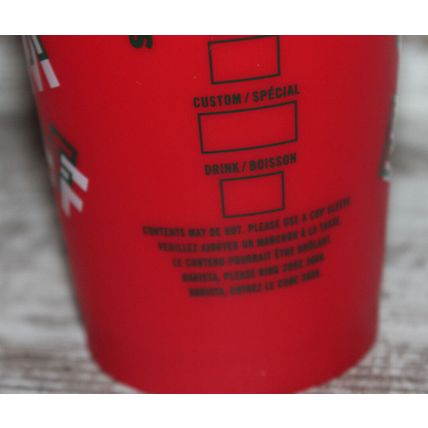 Starbucks Tumbler Holiday Christmas Red Reusable 16oz Merry Coffee Discontinued