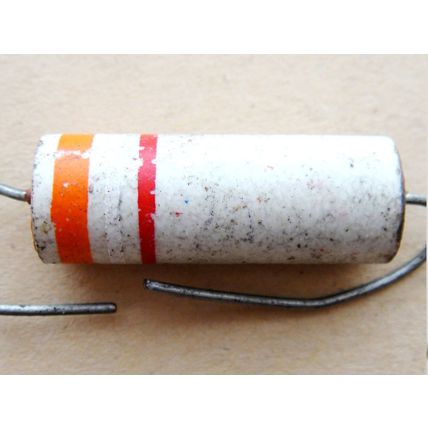 3.9KΩ Carbon Ceramic Erie 5 Watt Resistors x5. New Old Stock. For Valve Amp