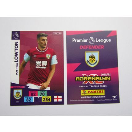 Panini Adrenalyn XL Premier League 2020/21 Numbers 172-369 Cards Choice (ef10)