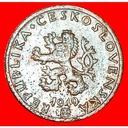 COMMUNISM SICKLE (1947-1950): CZECHOSLOVAKIA★20 HELLER 1949★LOW START★NO RESERVE