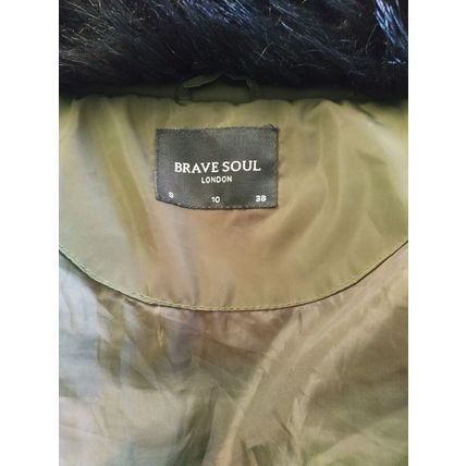 Brave Soul Ladies padded jacket coat size 10