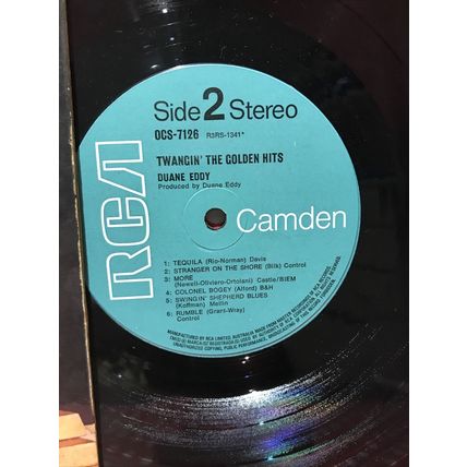 Duane Eddy Twangin' The Golden Hits Vinyl Record