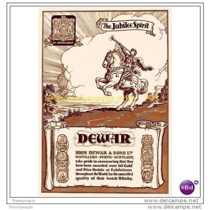 DEWARS, The Jubilee Spirit, c1935, MODERN REPRODUCTION