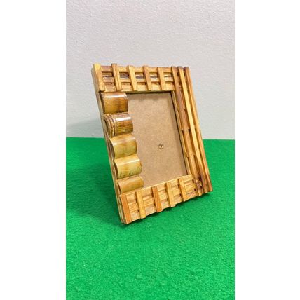 Rustic Wooden Picture Frame, Handmade Gift, 100% Natural Eco Farmhouse, Rare Mir