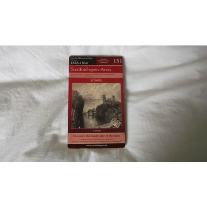 Cassini Historical Map 'old' Series "Stratford-upon_avon" Matches OS sheet 151