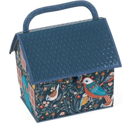 HobbyGift Sewing Box - Birdhouse - Aviary - Sewing Storage