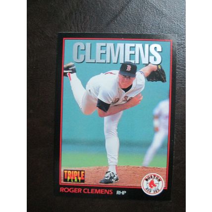 Three (3) Roger Clemens Baseball Cards (See Pictures and Description Below)