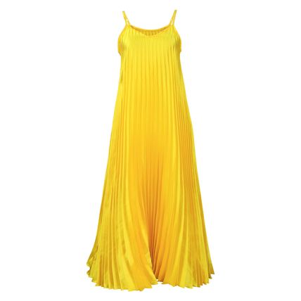 Women's summer new halter pleated sexy fashion A-line skirt dress