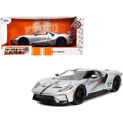2017 Ford GT #17 Silver Metallic with Black Stripes "Ford Performance" "Bigti...