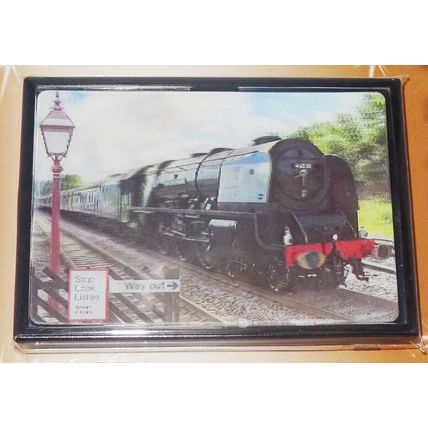 STEAM TRAIN fridge magnets 3D or Antique brass effect 8 choices