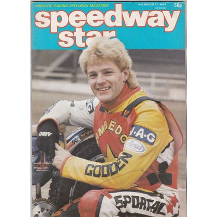 Speedway Star magazine : March 31, 1984. Hans Nielsen column.