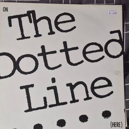 Various – On The Dotted Line (Here) EE3530) 1987 (LP)