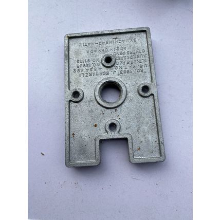 Northern beaver mounting plate - Spare vending machines parts classic sweet toy