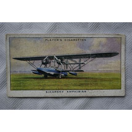 1935 Players Aeroplanes (Civil) No. 38 Sikorsky Amphibian