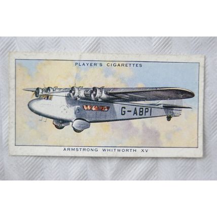 1935 Players Aeroplanes (Civil) No. 4 Armstrong Whitworth Atalanta Class