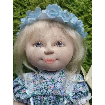Brenda Brightmore OOAK Doll 2001 Flower Girl Blue Dress