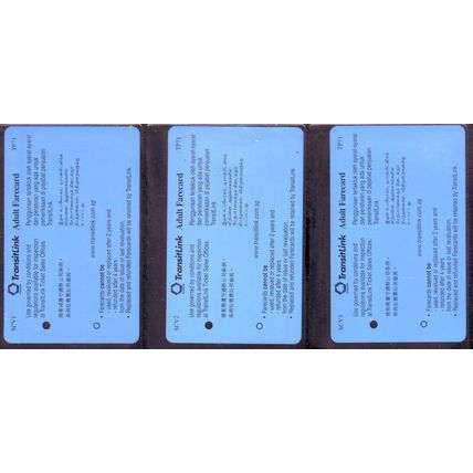 SCV MAX TV S'pore TransitLink Train/Bus Card