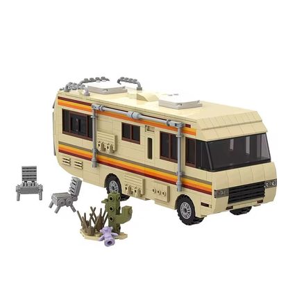 Breaking Bad RV Custom Building Blocks Set (MOC), 734 Pieces, Free UK Shipping